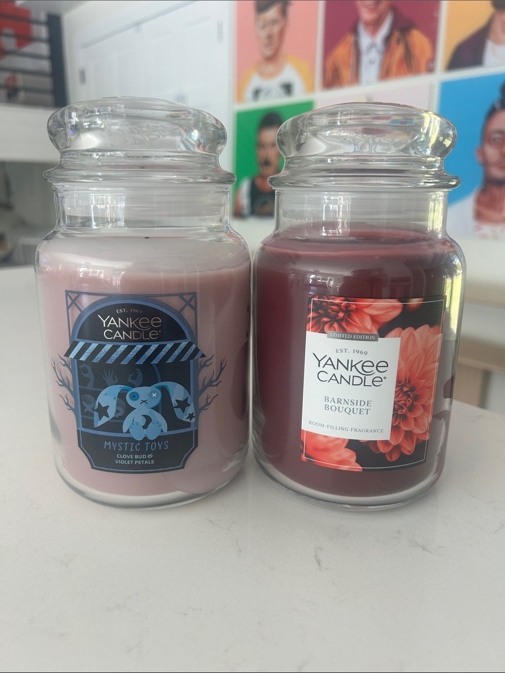 Lot of 2 yankee candles
